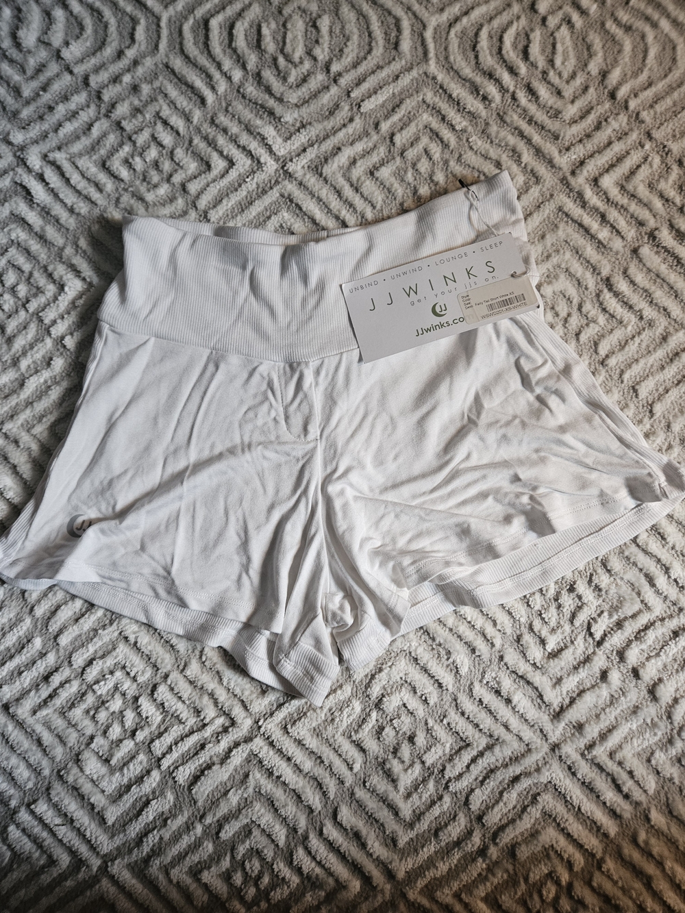 JJWinks Walk Of Fame Sleep Shorts XS White